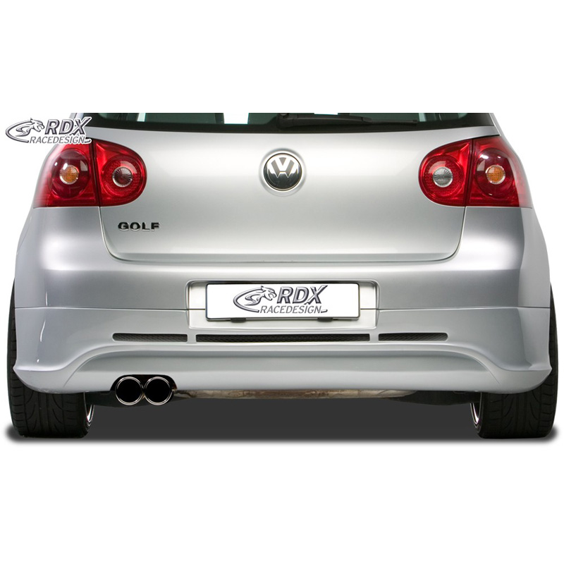 Image of RDX Racedesign Achter Rear Skirt 3/5 Deurs Ongeverfd ABS Plastic Volkswagen Golf