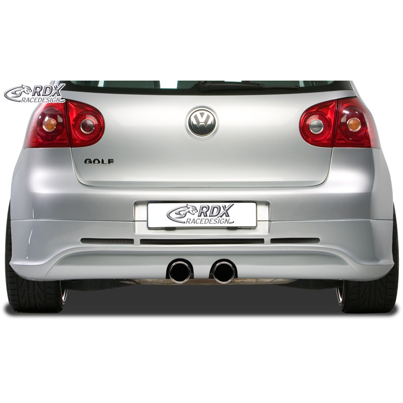 Image of RDX Racedesign Achter Rear Skirt 3/5 Deurs Ongeverfd ABS Plastic Volkswagen Golf
