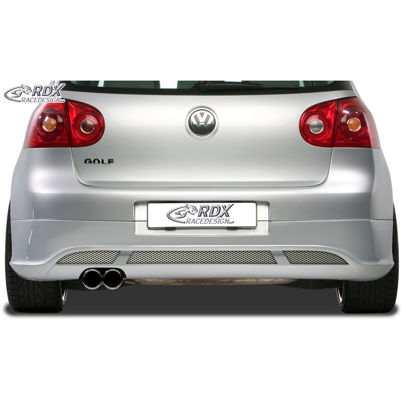 Image of RDX Racedesign Achter Rear Skirt 3/5 Deurs Ongeverfd ABS Plastic Volkswagen Golf