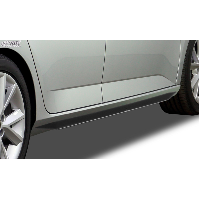 Image of RDX Racedesign Side Skirts Zwart ABS Plastic Audi A7