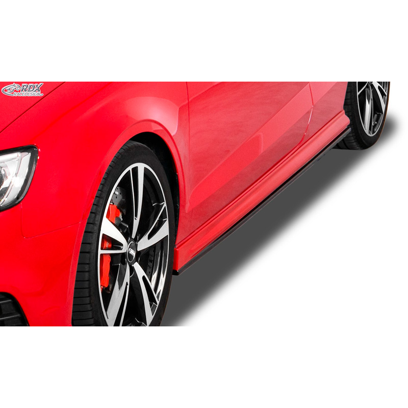 Image of RDX Racedesign Side Skirts Ongeverfd ABS Plastic Audi A3