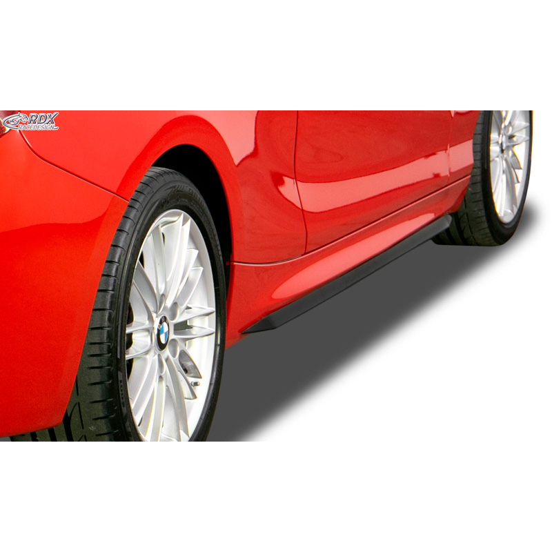 Image of RDX Racedesign Side Skirts Zwart ABS Plastic BMW 2-serie