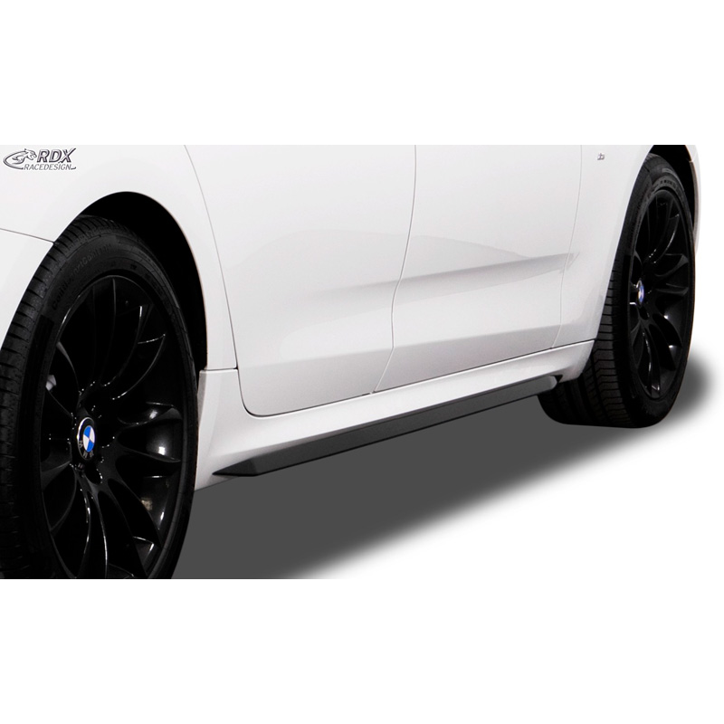 Image of RDX Racedesign Side Skirts Zwart ABS Plastic BMW 5-serie