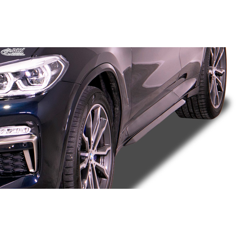 Image of RDX Racedesign Side Skirts Zwart ABS Plastic BMW X3