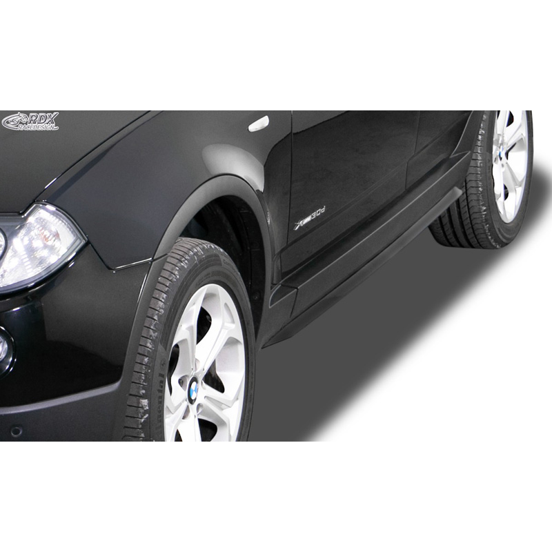 Image of RDX Racedesign Side Skirts Zwart ABS Plastic BMW X3