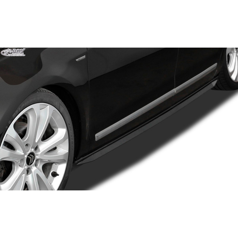 Image of RDX Racedesign Side Skirts Zwart ABS Plastic Citroen C5