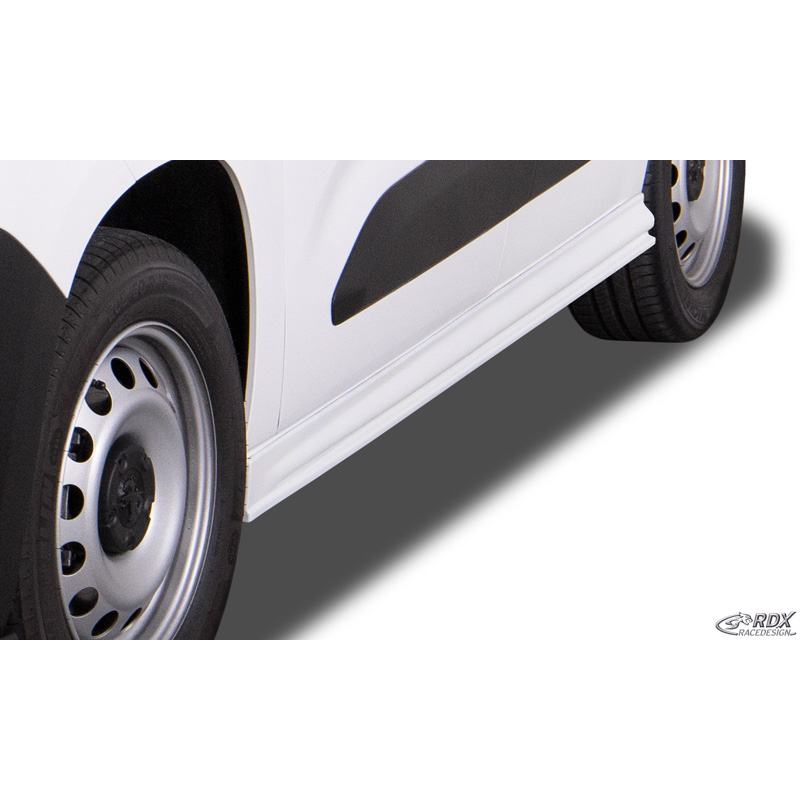Image of RDX Racedesign Side Skirts Ongeverfd ABS Plastic Citroën, Peugeot, Opel