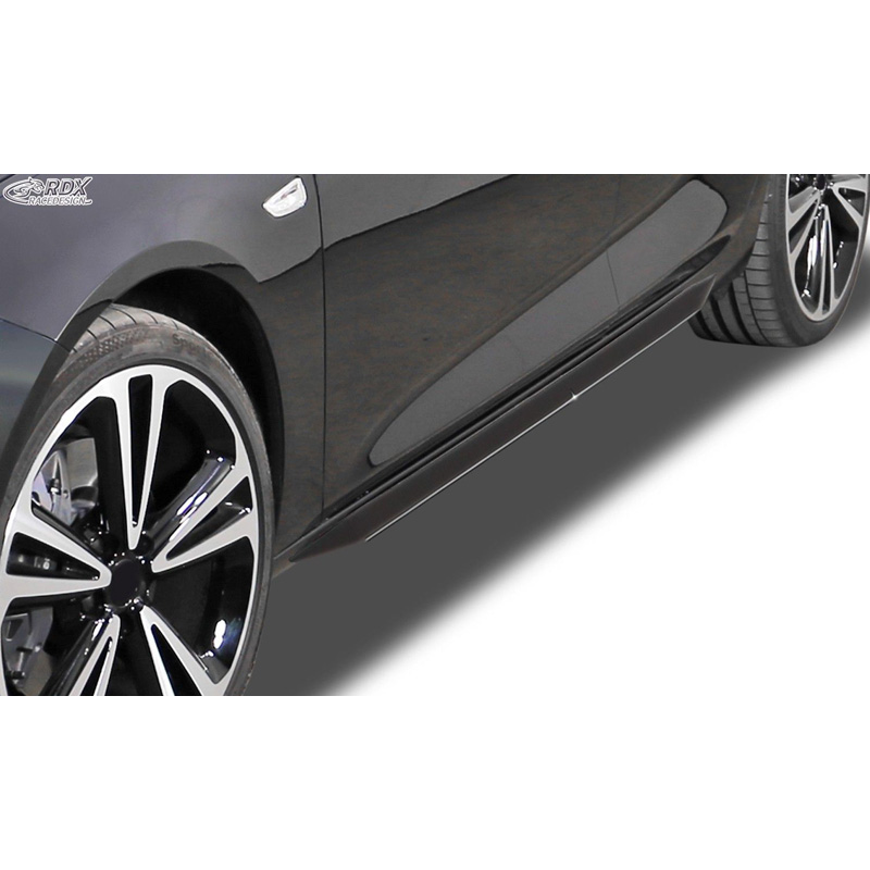 Image of RDX Racedesign Side Skirts Zwart ABS Plastic Dodge Caliber
