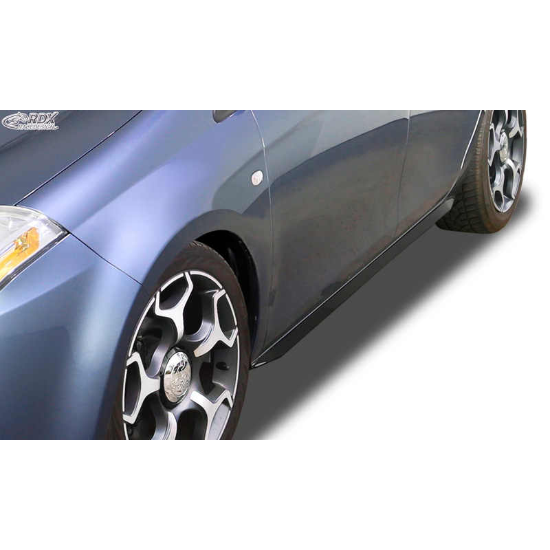 Image of RDX Racedesign Side Skirts Zwart ABS Plastic Fiat Bravo