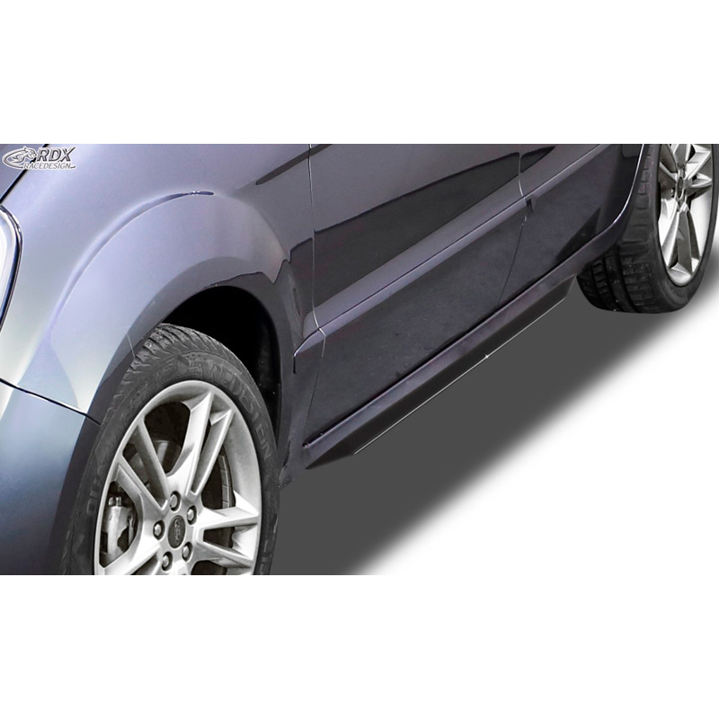 Image of RDX Racedesign Side Skirts Zwart ABS Plastic Ford Galaxy