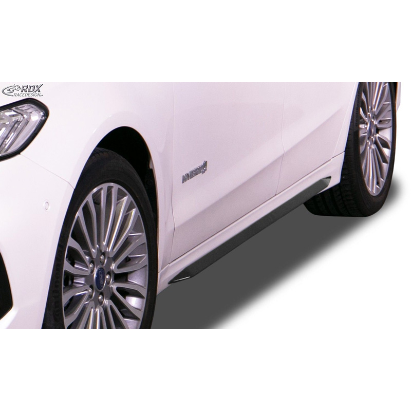Image of RDX Racedesign Side Skirts Zwart ABS Plastic Ford Mondeo