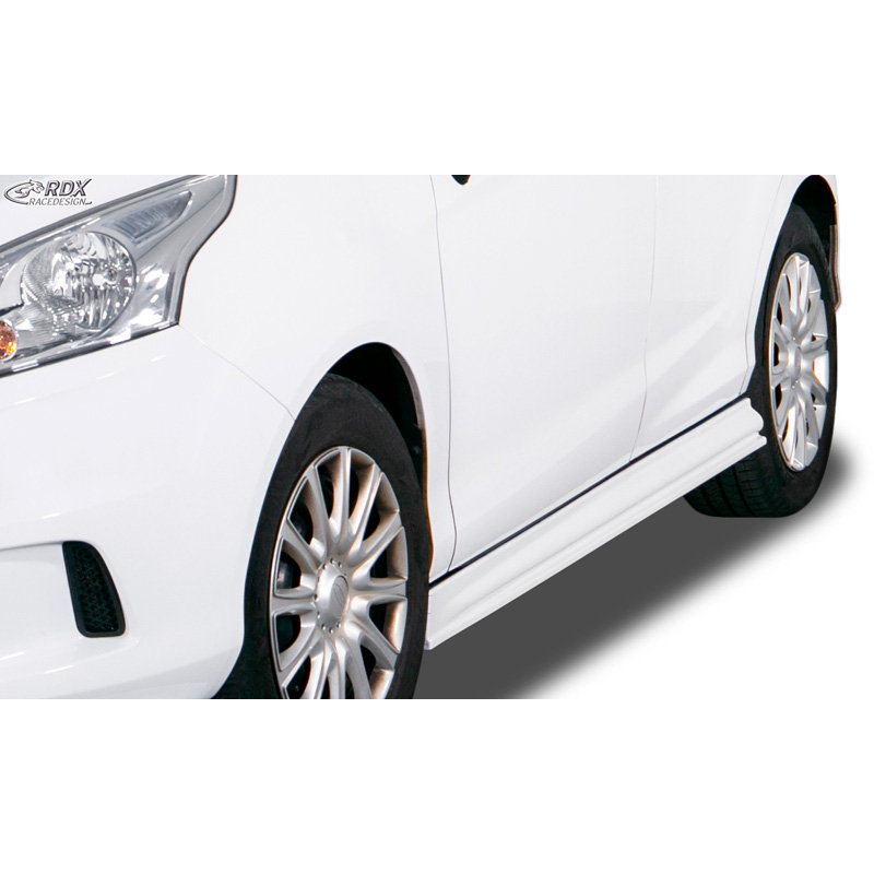 Image of RDX Racedesign Side Skirts Ongeverfd ABS Plastic Ford B-Max