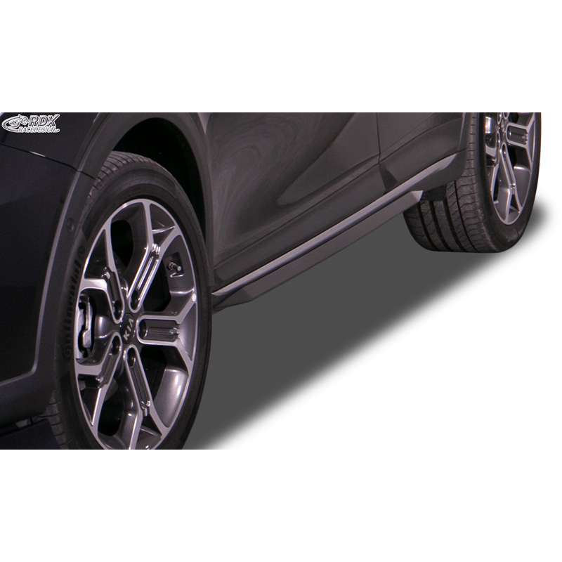 Image of RDX Racedesign Side Skirts Zwart ABS Plastic Kia XCeed