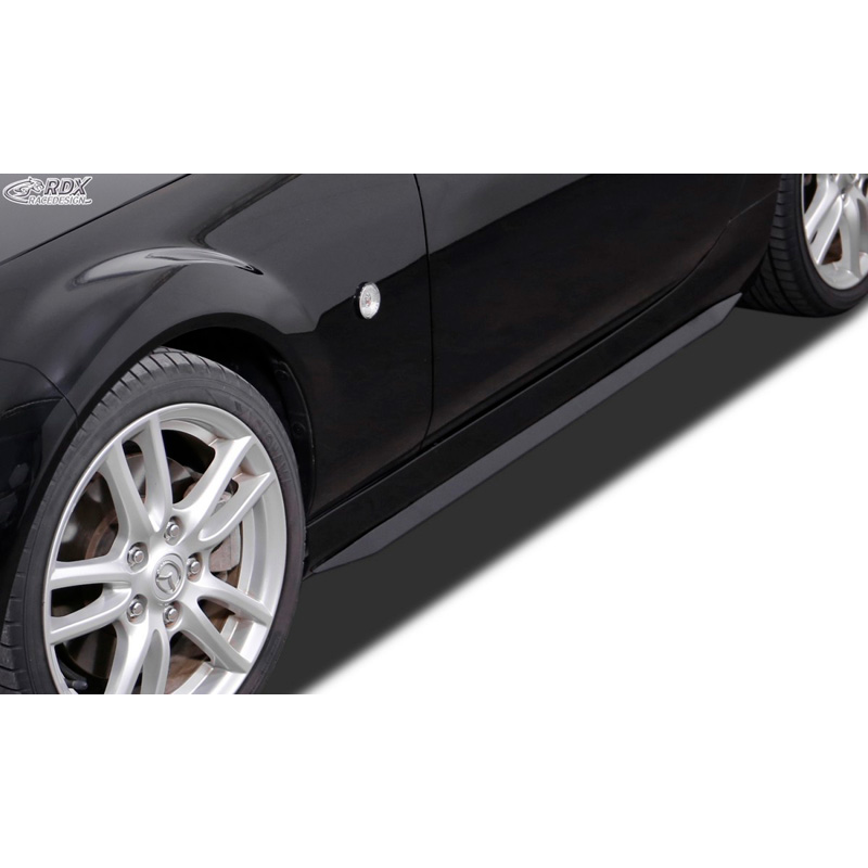 Image of RDX Racedesign Side Skirts Zwart ABS Plastic Mazda MX-5