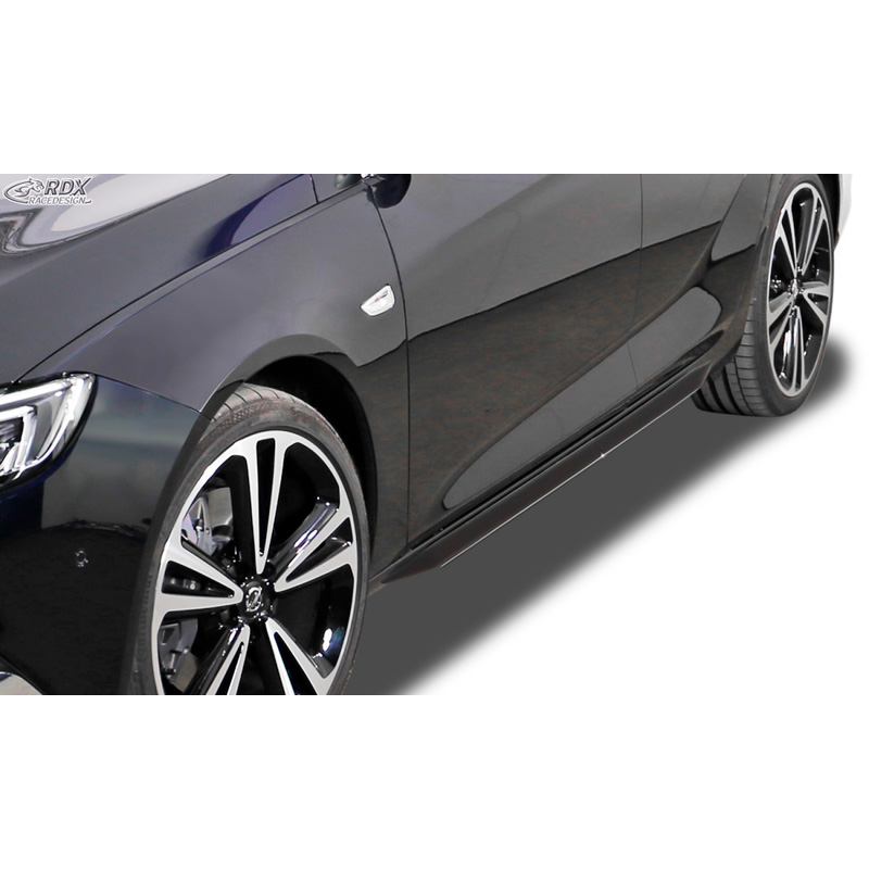 Image of RDX Racedesign Side Skirts Zwart ABS Plastic Opel Insignia