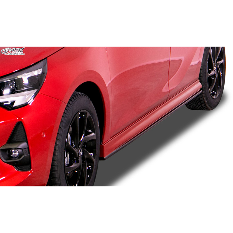 Image of RDX Racedesign Side Skirts Ongeverfd ABS Plastic Opel Corsa
