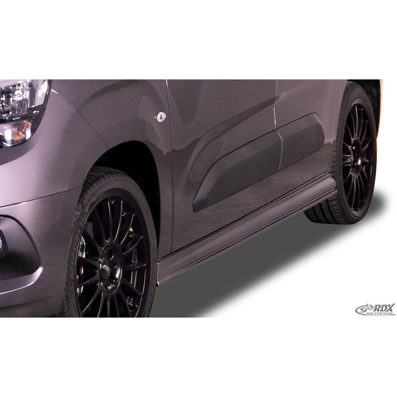 Image of RDX Racedesign Side Skirts Ongeverfd ABS Plastic Opel Combo MPV