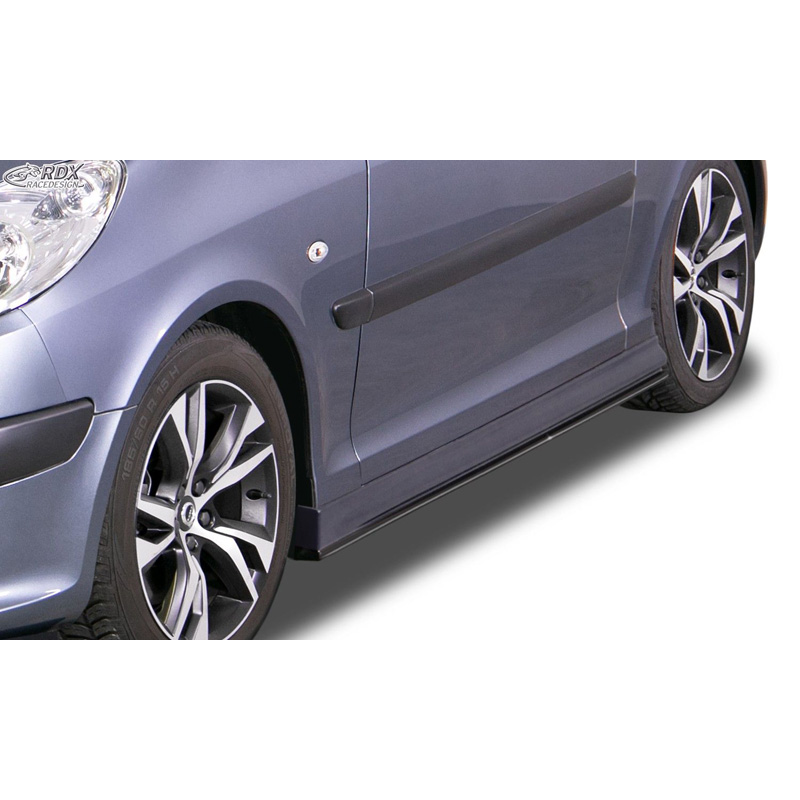 Image of RDX Racedesign Side Skirts Ongeverfd ABS Plastic Peugeot 1007