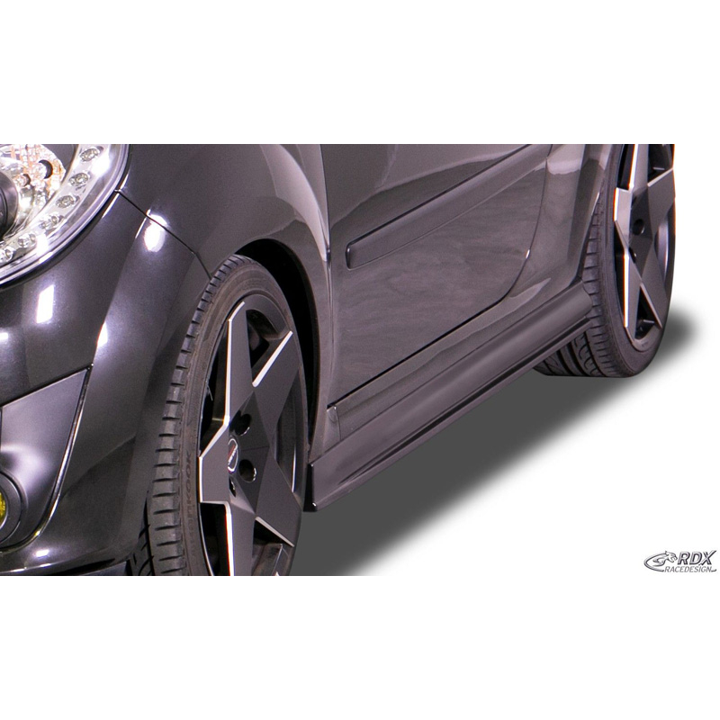 Image of RDX Racedesign Side Skirts Ongeverfd ABS Plastic Renault Twingo