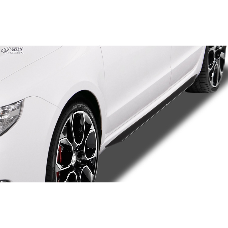 Image of RDX Racedesign Side Skirts Zwart ABS Plastic Skoda Superb