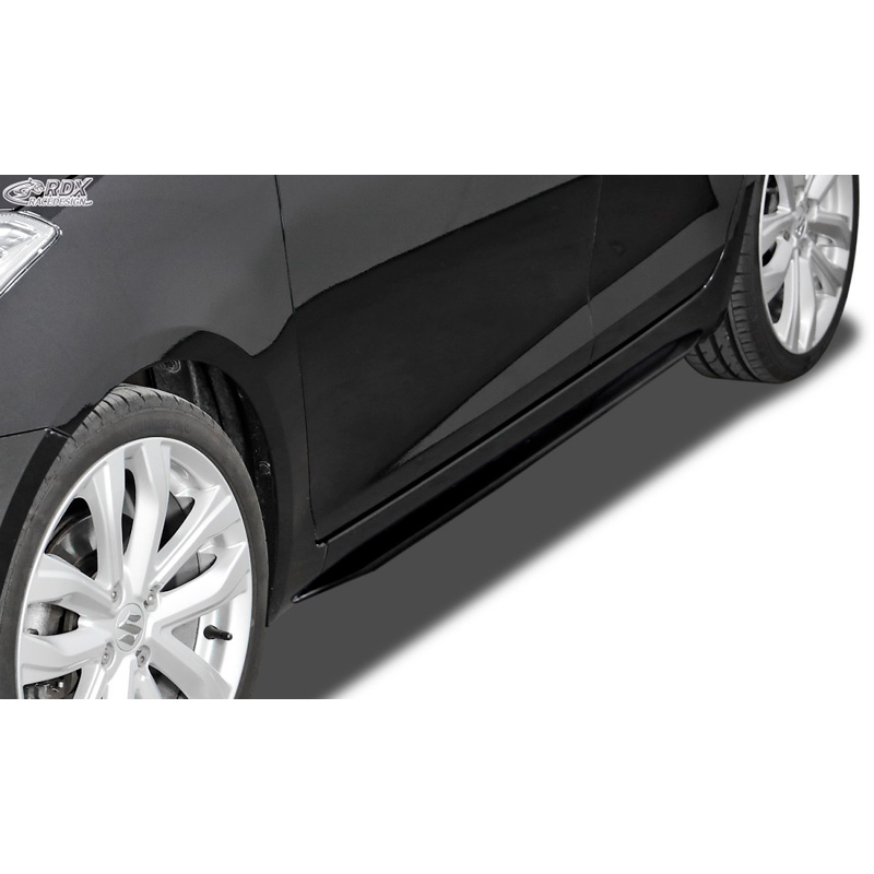 Image of RDX Racedesign Side Skirts Zwart ABS Plastic Suzuki Swift