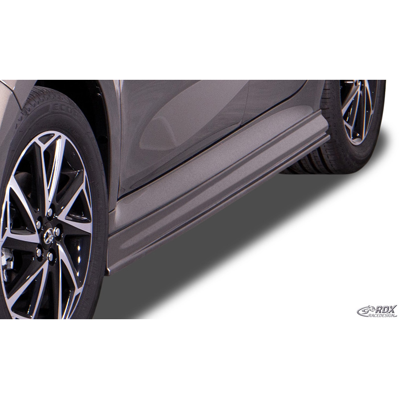 Image of RDX Racedesign Side Skirts Ongeverfd ABS Plastic Toyota Yaris