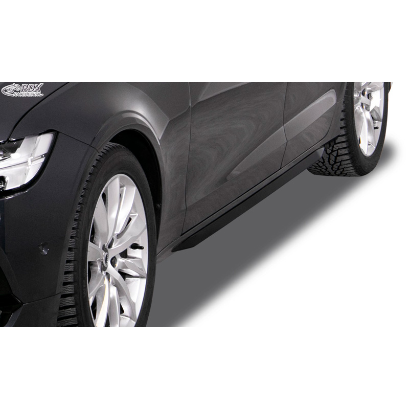 Image of RDX Racedesign Side Skirts Zwart ABS Plastic Volvo S90, V90