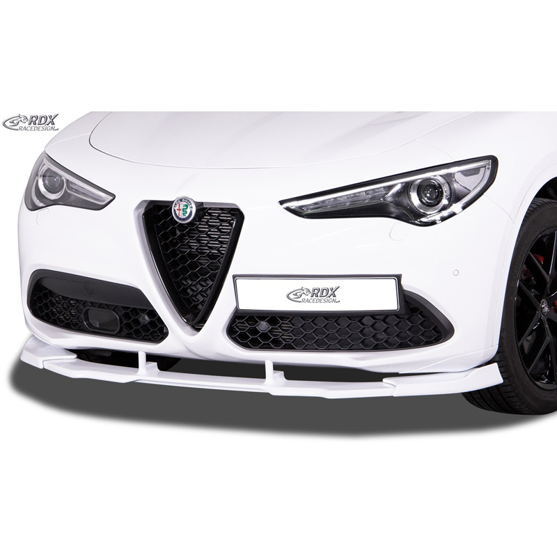 Image of RDX Racedesign Voor Bumper Lip Ongeverfd Polyurethane Alfa Stelvio