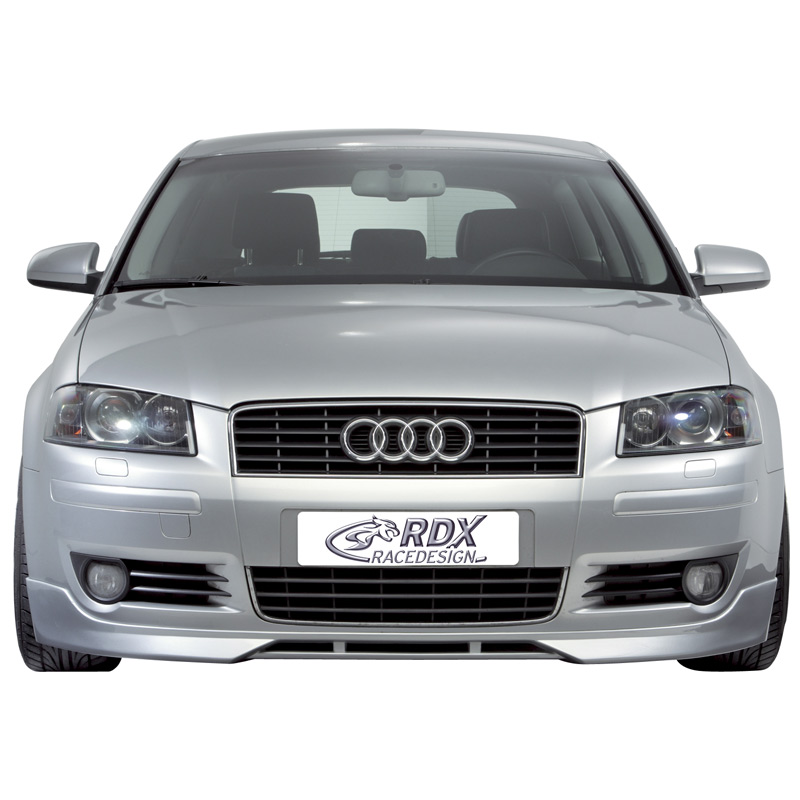 Image of RDX Racedesign Voor Bumper Lip 3-Deurs Ongeverfd Polyurethane Audi A3