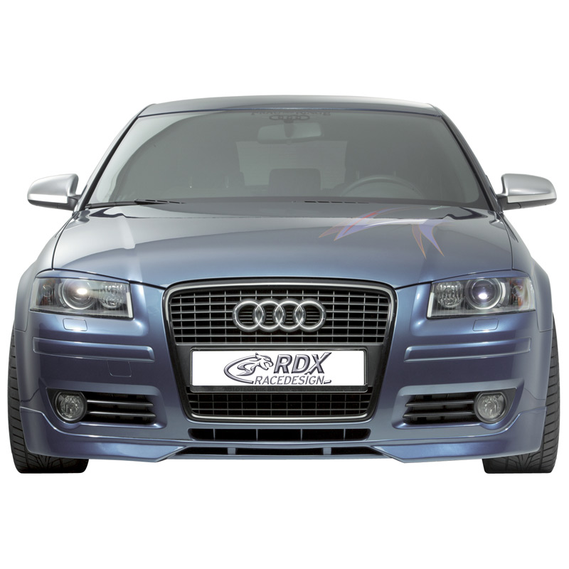 Image of RDX Racedesign Voor Bumper Lip 3-Deurs Ongeverfd Polyurethane Audi A3