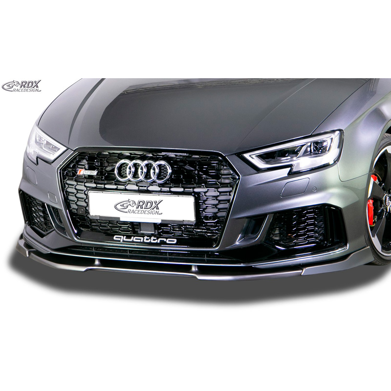 Image of RDX Racedesign Voor Bumper Lip Ongeverfd Polyurethane Audi RS3