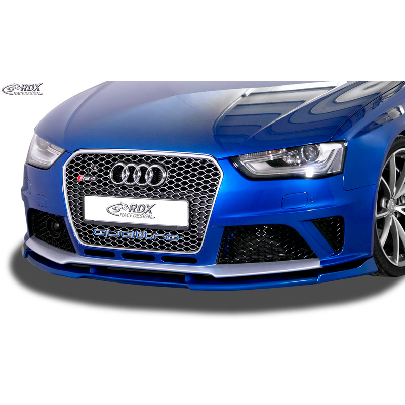 Image of RDX Racedesign Voor Bumper Lip Ongeverfd Polyurethane Audi RS4