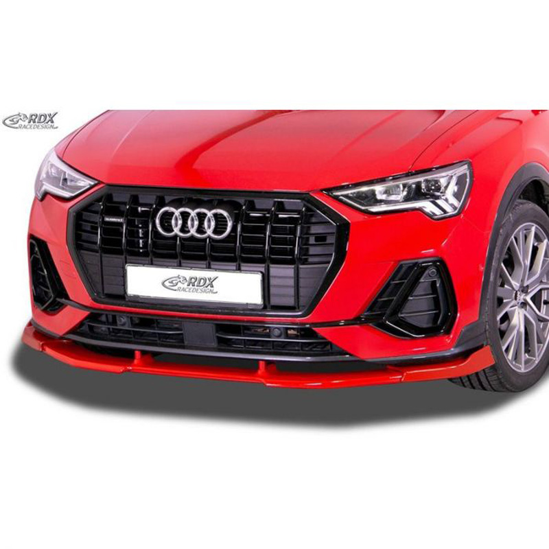 Image of RDX Racedesign Voor Bumper Lip Ongeverfd Polyurethane Audi Q3