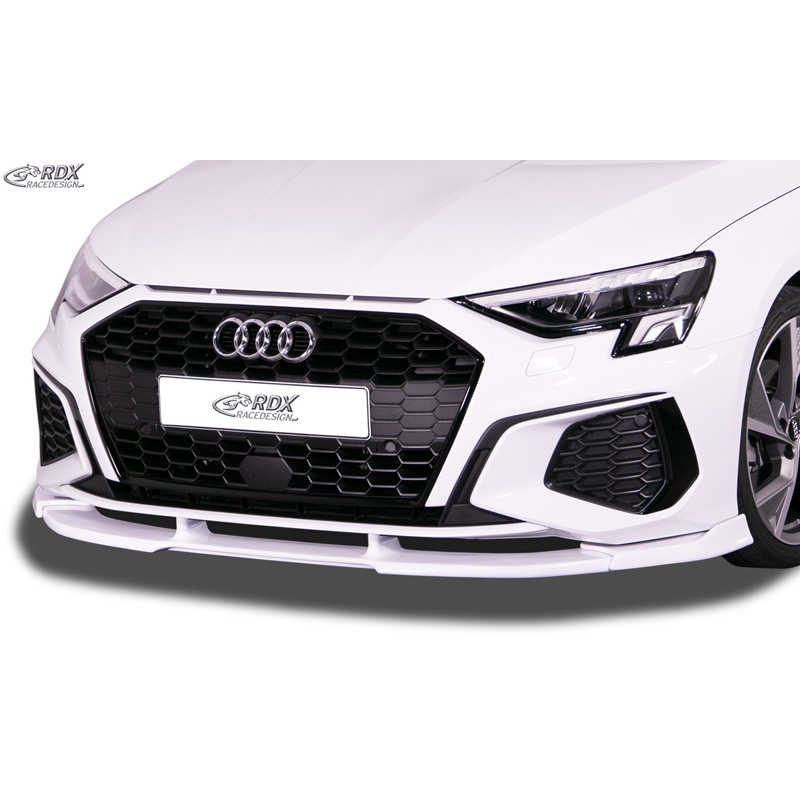 Image of RDX Racedesign Voor Bumper Lip Ongeverfd Polyurethane Audi A3,S3