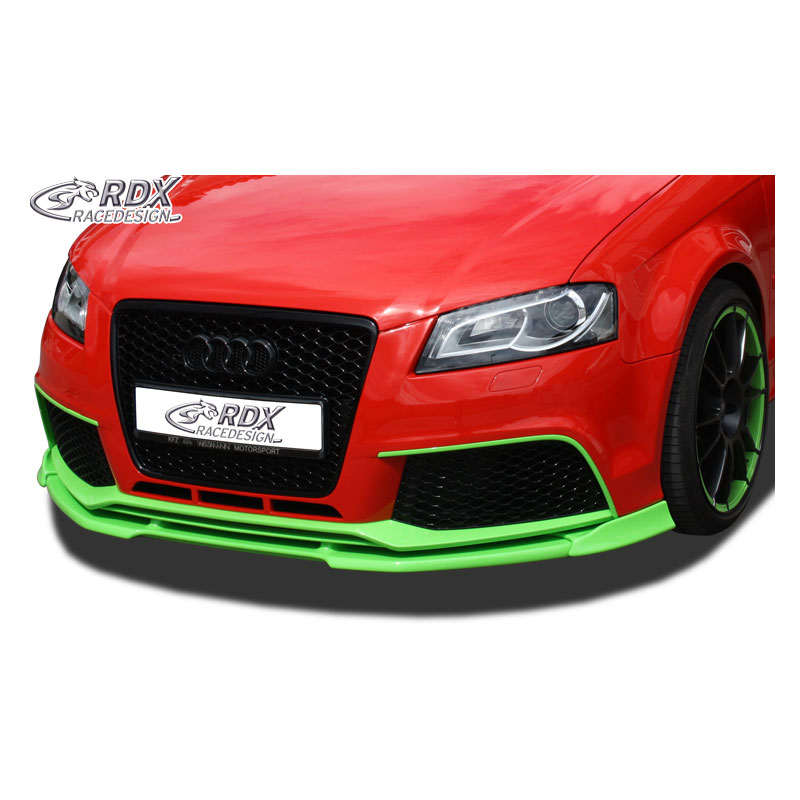 Image of RDX Racedesign Voor Bumper Lip 3/5 Deurs Ongeverfd Polyurethane Audi RS3