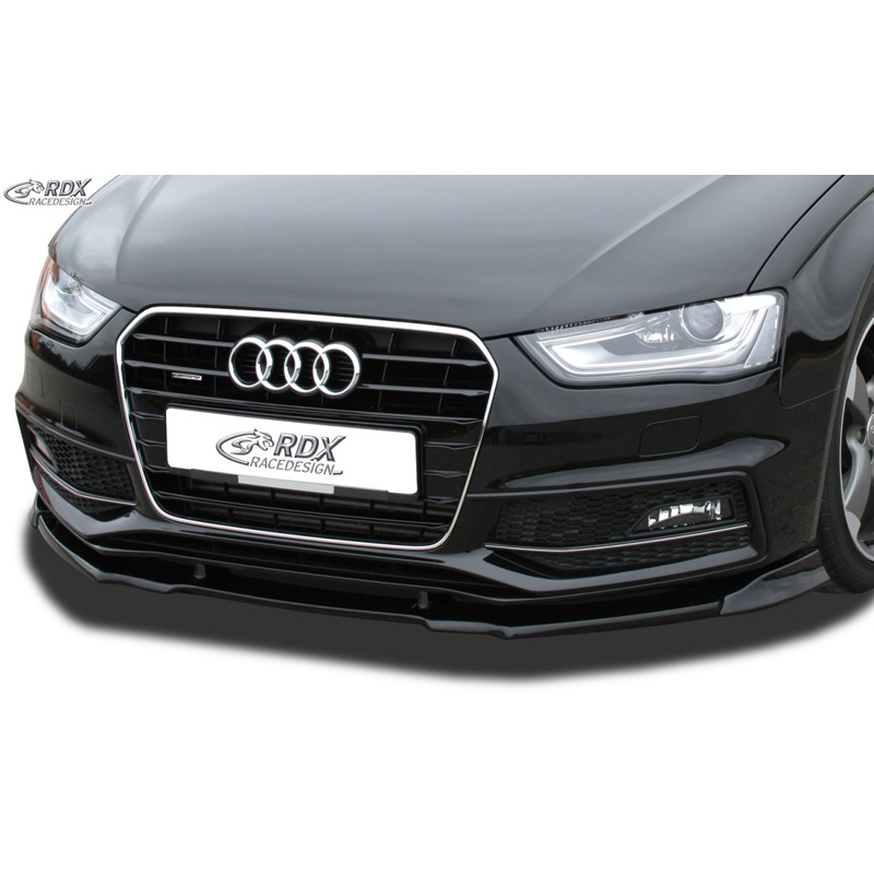 Image of RDX Racedesign Voor Bumper Lip Ongeverfd Polyurethane Audi A4 Facelift