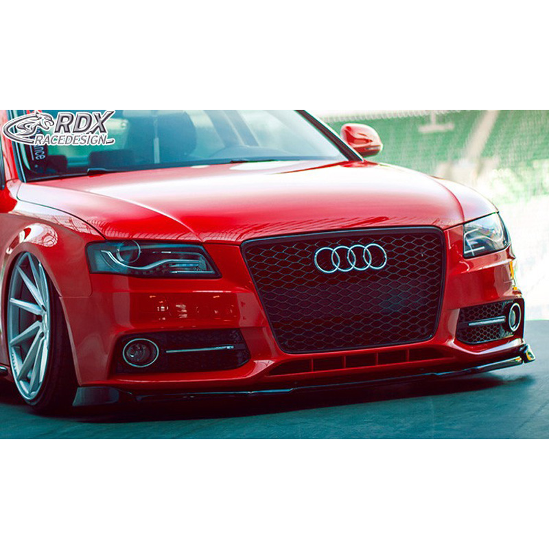 Image of RDX Racedesign Voor Bumper Lip Ongeverfd Polyurethane Audi A4