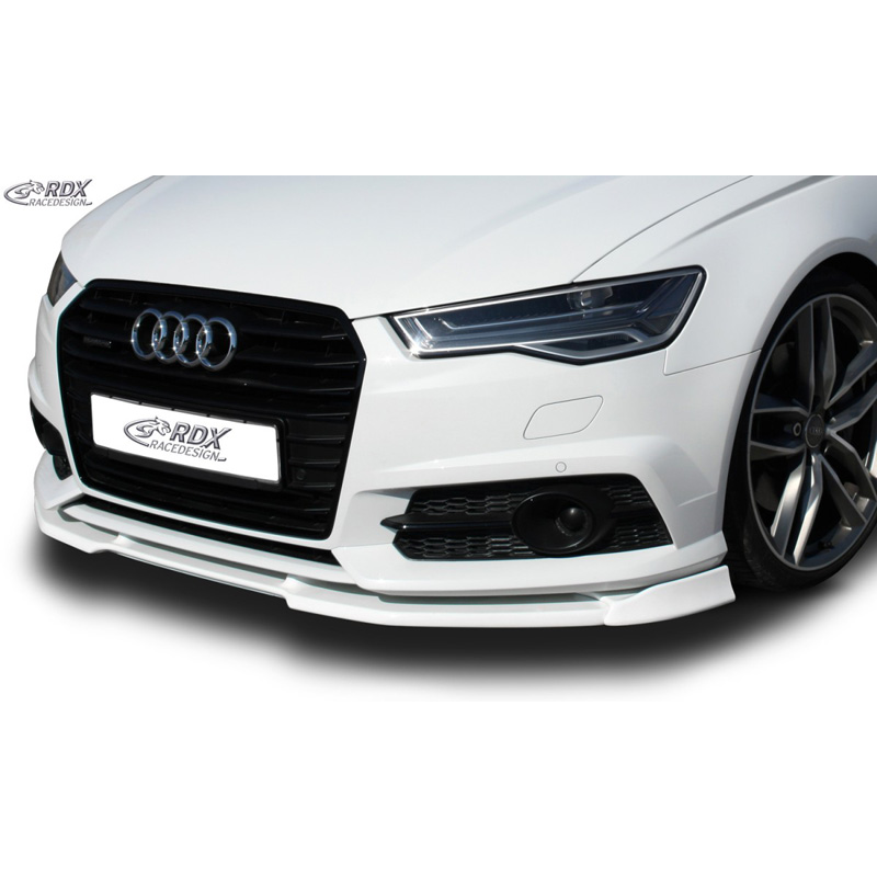 Image of RDX Racedesign Voor Bumper Lip Ongeverfd Polyurethane Audi A6,S6