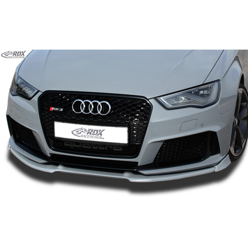 Image of RDX Racedesign Voor Bumper Lip Ongeverfd Polyurethane Audi RS3
