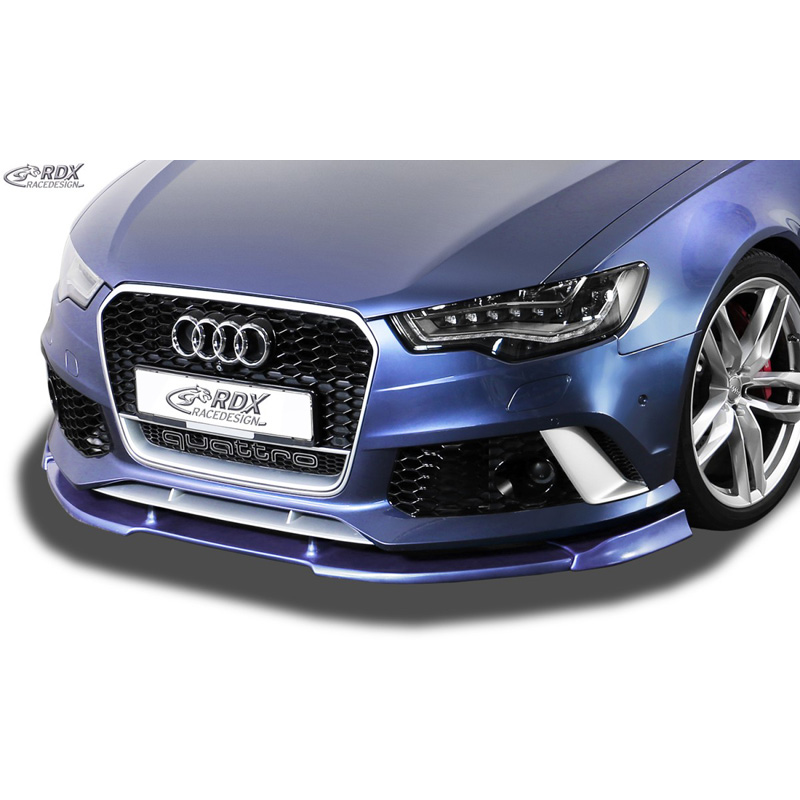 Image of RDX Racedesign Voor Bumper Lip Ongeverfd Polyurethane Audi RS6