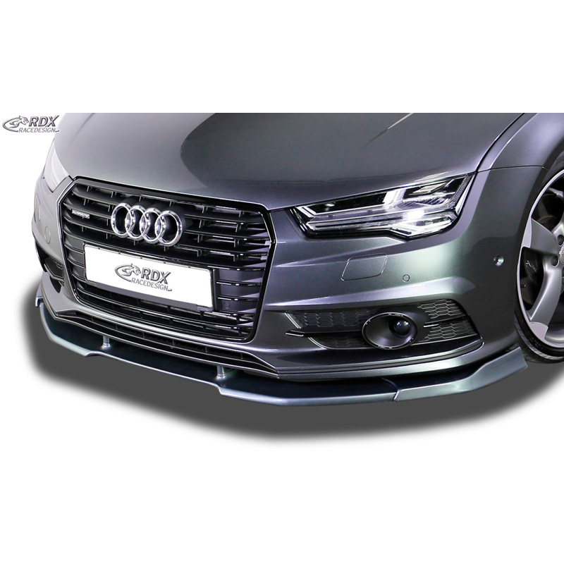 Image of RDX Racedesign Voor Bumper Lip Ongeverfd Polyurethane Audi A7, S7