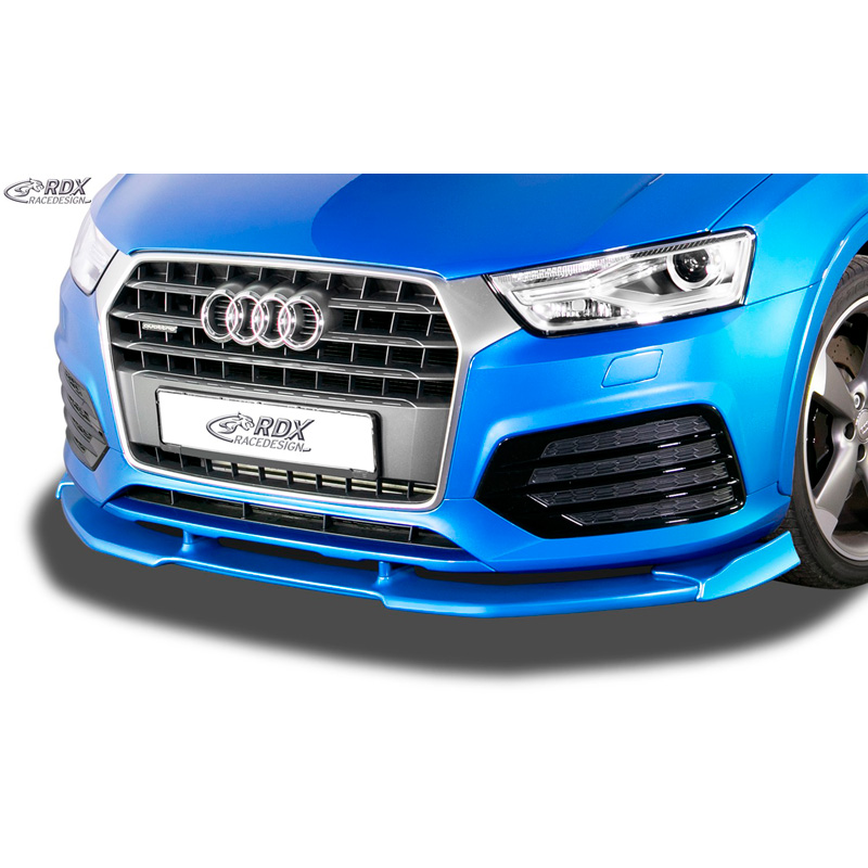 Image of RDX Racedesign Voor Bumper Lip Ongeverfd Polyurethane Audi Q3