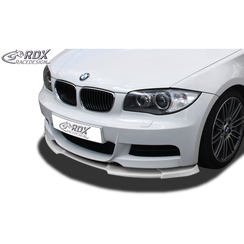 Image of RDX Racedesign Voor Bumper Lip Ongeverfd Polyurethane BMW 1 Serie