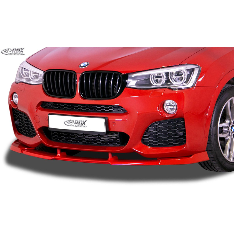 Image of RDX Racedesign Voor Bumper Lip Ongeverfd Polyurethane BMW X3