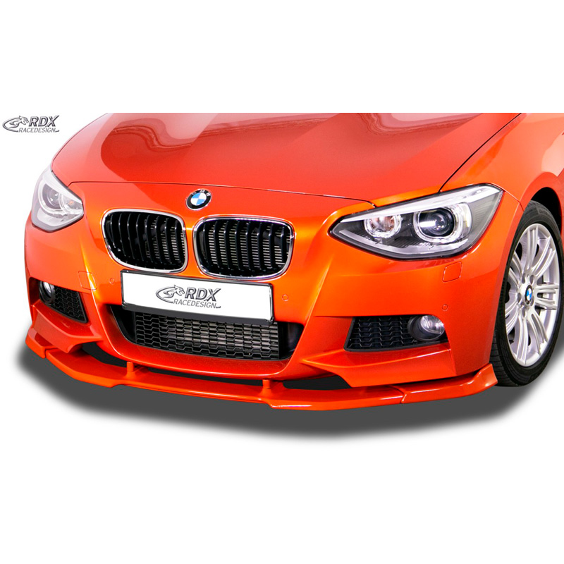 Image of RDX Racedesign Voor Bumper Lip Ongeverfd Polyurethane BMW 1 Serie