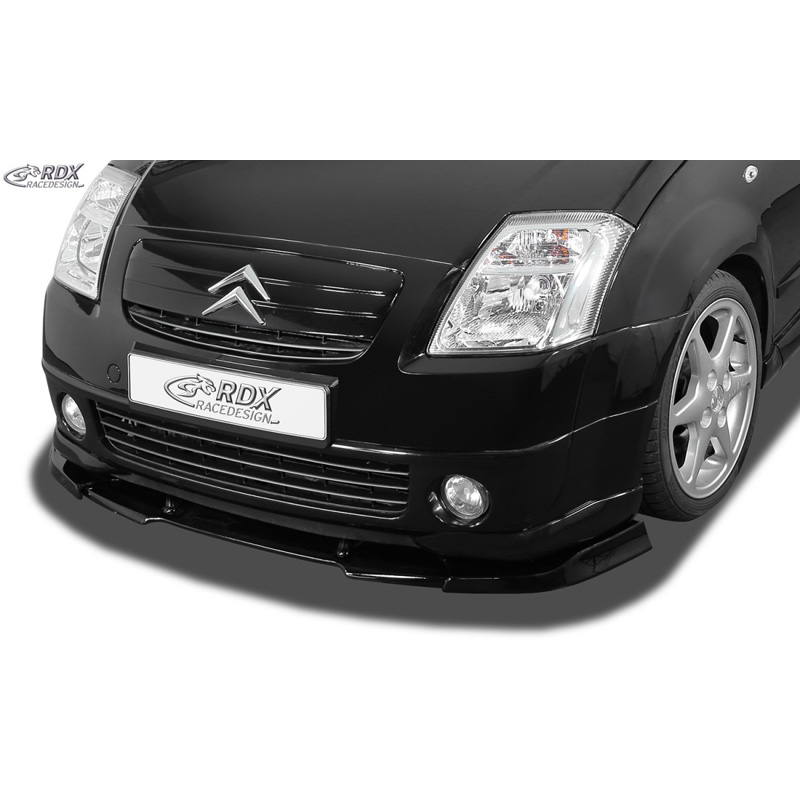 Image of RDX Racedesign Voor Bumper Lip Ongeverfd Polyurethane Citroen C2