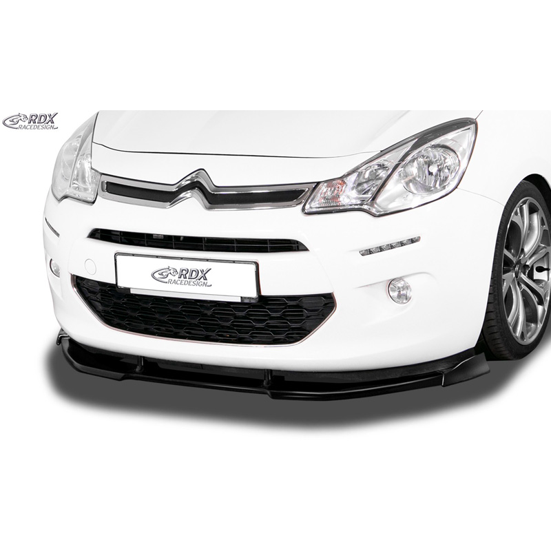 Image of RDX Racedesign Voor Bumper Lip Ongeverfd Polyurethane Citroen C3