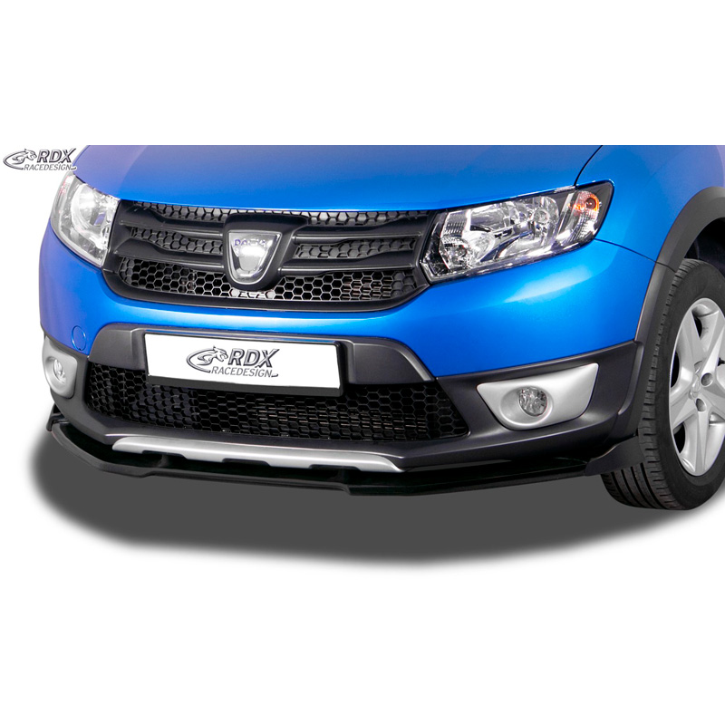 Image of RDX Racedesign Voor Bumper Lip Ongeverfd Polyurethane Dacia Sandero, Stepway