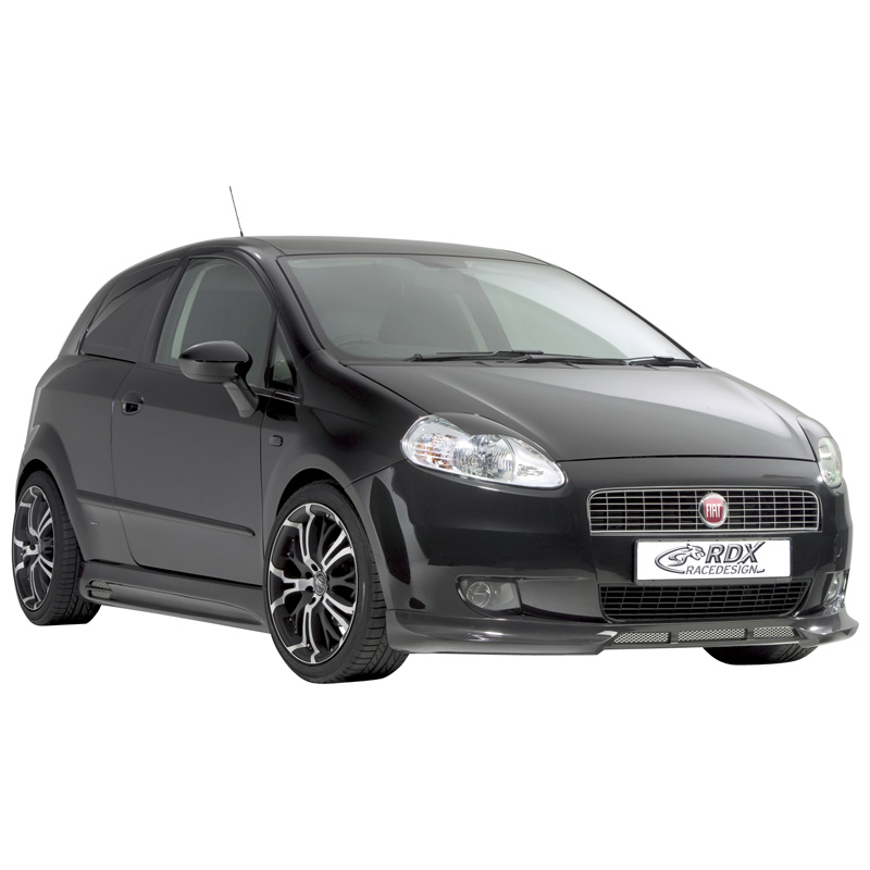 Image of RDX Racedesign Voor Bumper Lip Ongeverfd Polyurethane Fiat Grande Punto