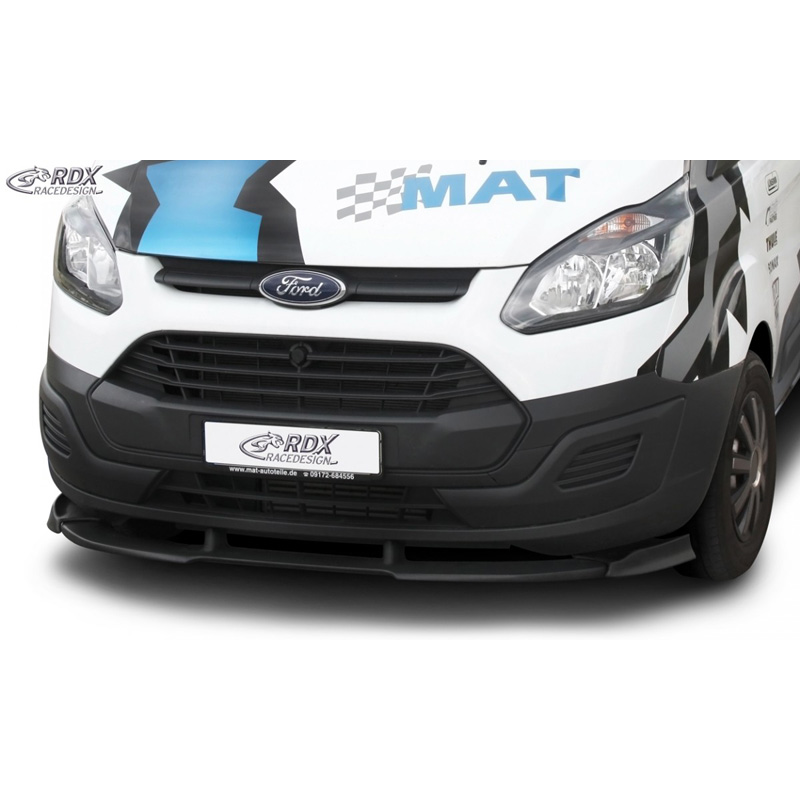 Image of RDX Racedesign Voor Bumper Lip Ongeverfd Polyurethane Ford Tourneo Custom, Transit Custom